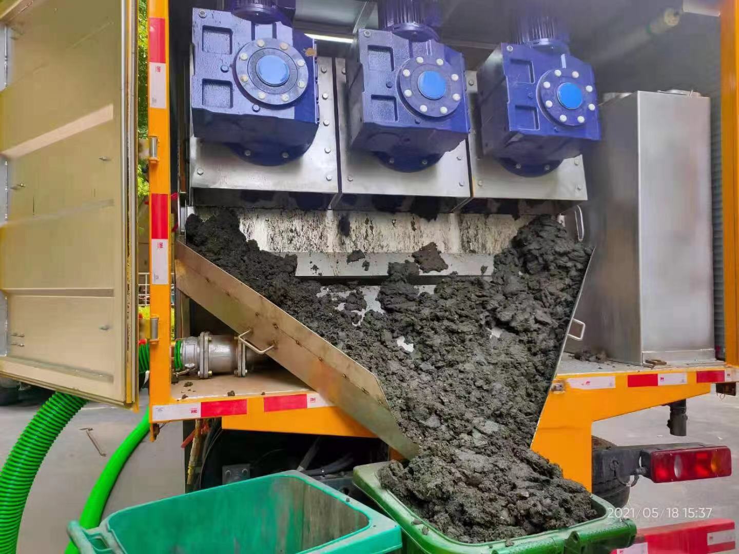 林甸化粪池清掏城市维护站-泥浆净化干湿分离处理